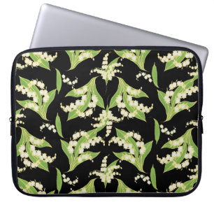 Funda Para Portátil Funda portátil de 15 pulgadas: Lilies of the Valle