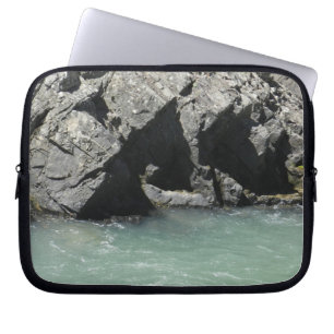 Funda Para Portátil Funda portátil de acantilados de granito verde pál