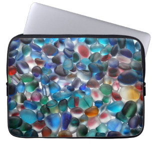 Funda Para Portátil Funda portátil de vidrio marino multicolor