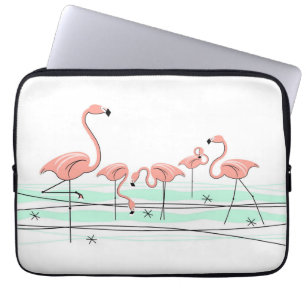 Funda Para Portátil Funda portátil Flamingo Ocean Line