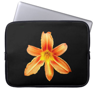 Funda Para Portátil Funda portátil naranja Tiger Lily