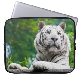 Funda Para Portátil Funda portátil Tiger blanco