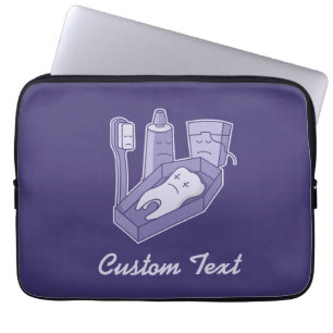 Funda Para Portátil Funeral de la laptop de los hongos