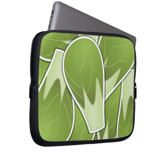 Funda Para Portátil Funky brussel sprout (Anverso derecho)