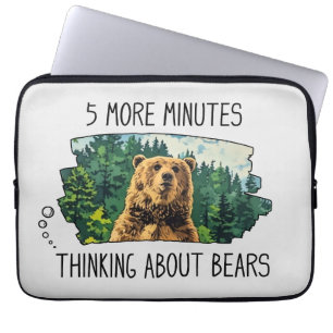 Funda Para Portátil Funny Bear Laptop Sleeve