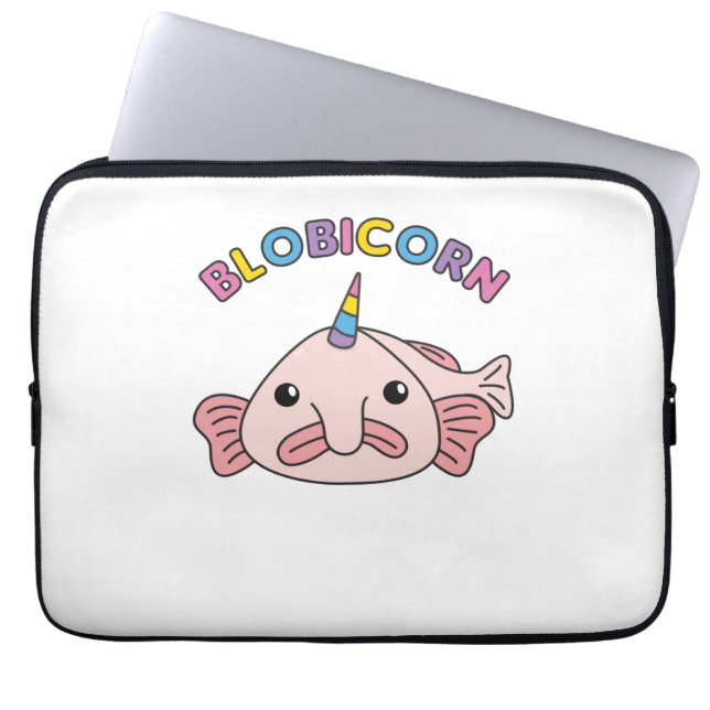 Funda Para Portátil Funny Blobfish Unicorn Blobicorn Blobicorn Blobfis (Frente)