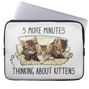 Funda Para Portátil Funny Cat o Kittens Laptop Sleeve