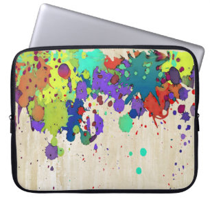 Funda Para Portátil FUNNY COLOR SPLASH I + tus ideas