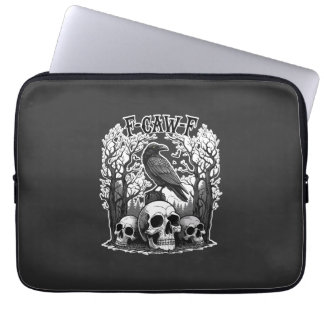 Funda Para Portátil Funny F Caw F Raven Halloween