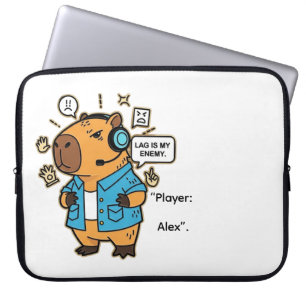 Funda Para Portátil Funny Gaming Tablet Case – Lag Is My Enemy Design