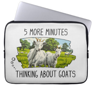 Funda Para Portátil Funny Goats Laptop Sleeve