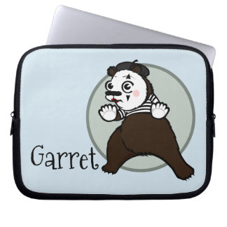 FUNDA PARA PORTÁTIL FUNNY GRIZZLY BEAR MIME LAPTOP SLEEVE