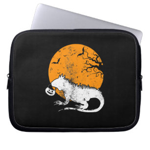 Funda Para Portátil Funny Iguana Calabaza Halloween Vestidos Hombres M