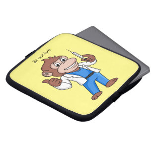 Funda Para Portátil Funny orangutan ape personalizado médica
