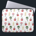 Funda Para Portátil Funny Remo Ski Lift Gondola Esquiadores de Inviern<br><div class="desc">Un regalo moderno para él y para ella. Góndola retro para remontes y esquís vintage con patrón de ilustracion para esquiadores. Esquí,  esquí,  esquí,  snowboard,  snowboard,  decoración de casa temática y regalos.</div>