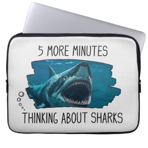Funda Para Portátil Funny Sharks Laptop Sleeve