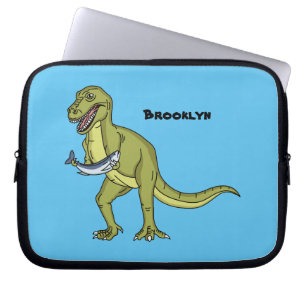 Funda Para Portátil Funny T rex dinosaur ilustracion