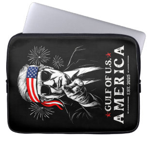 Funda Para Portátil Funny Trump Golfo De Estados Unidos 2025 4 De Juli