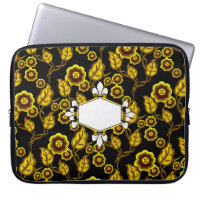 Fur de lis, blanco, dorado floral, Añadir iniciale