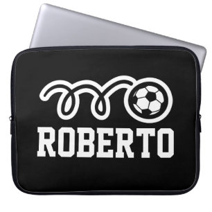 Funda Para Portátil Fútbol personalizado deportes Neoprene 15 pulgadas