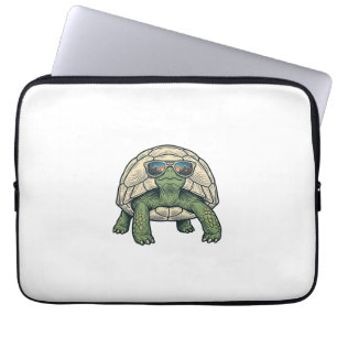 Funda Para Portátil Gafas de sol geniales Tortoise Diseño vectorial vi