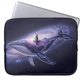 Funda Para Portátil Galactic Whale Laptop Sleeve