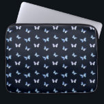 Funda Para Portátil Galaxia azul Fantasía mariposas<br><div class="desc">Galaxia azul Fantasía mariposas</div>