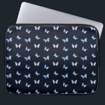 Funda Para Portátil Galaxia azul Fantasía mariposas<br><div class="desc">Galaxia azul Fantasía mariposas</div>