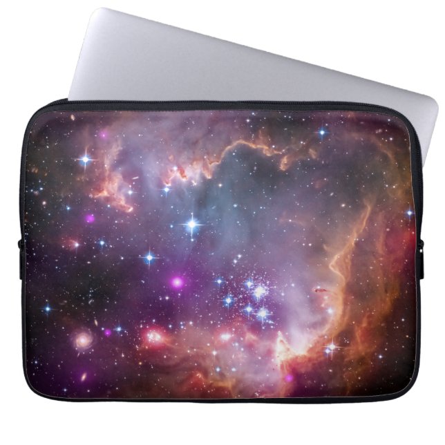 Funda Para Portátil Galaxia brillante (Frente)