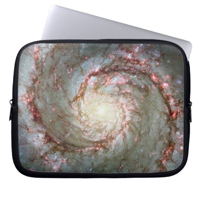 Funda Para Portátil Galaxia con remolinos (Frente)