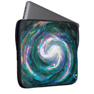 Funda Para Portátil Galaxia espiral en el espacio