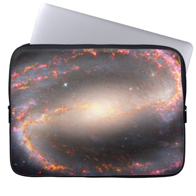 Funda Para Portátil Galaxia Espiral Ngc 1300. (Frente)