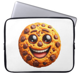 Funda Para Portátil Galleta sonriente.