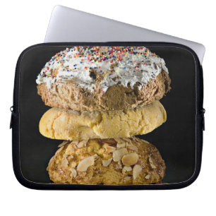 Funda Para Portátil Galletas en una pila