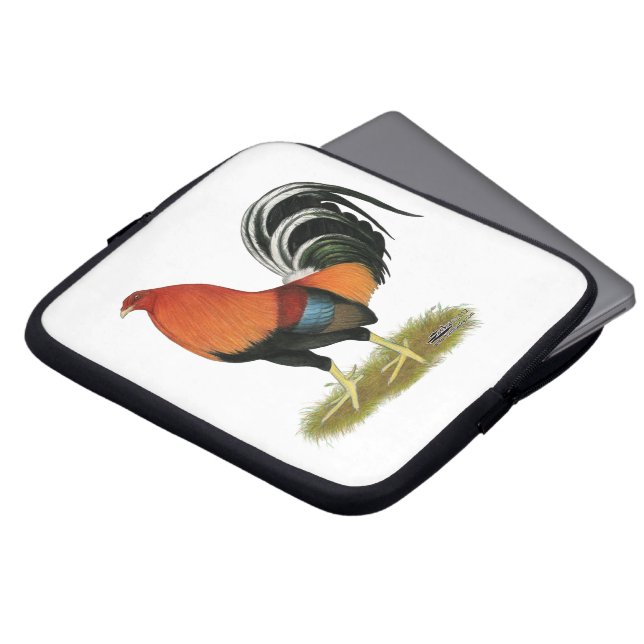 Funda Para Portátil Gamecock Wheaten Rooster (Superior anverso)