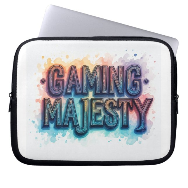 Funda Para Portátil Gaming Majesty (Frente)
