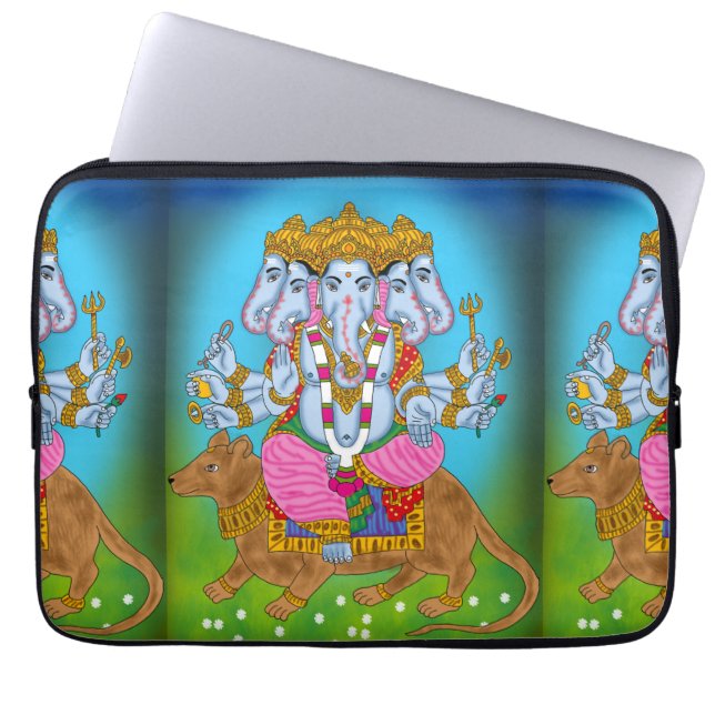 Funda para portátil Ganesha (Frente)