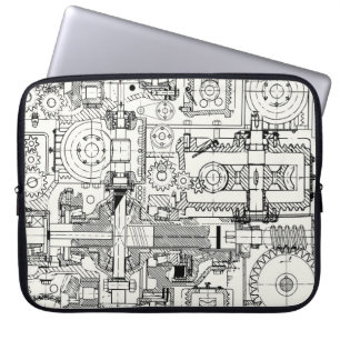 Funda Para Portátil Gases De Gálibo: Máquinas Técnicas Sin Marea.