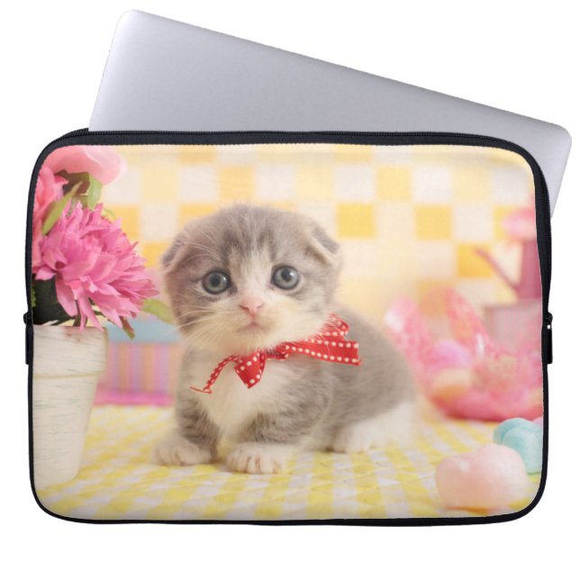 Funda Para Portátil Gatito de Munchkin (Frente)