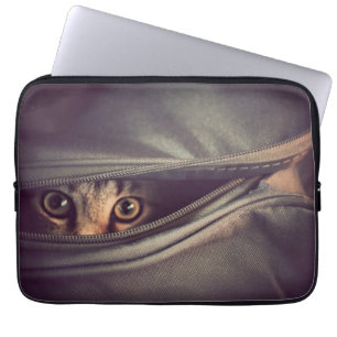 Funda Para Portátil Gatito joven del Tabby