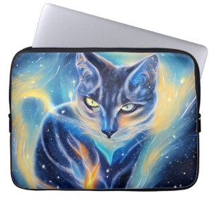 Funda Para Portátil Gato cósmico