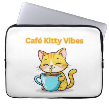 **Gato de café adorable – Gato adorable bebiendo c
