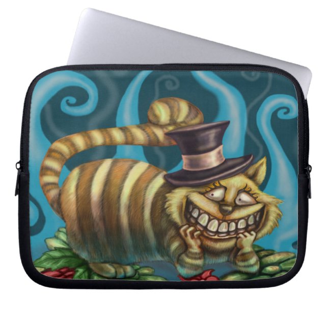 Funda Para Portátil Gato de Cheshire (Frente)