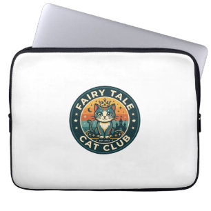 Funda Para Portátil Gato de Cuento de Hadas Diseño de Gatito Lindo - G