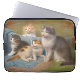 Funda Para Portátil Gato de la madre orgullosa Wilhelm Schwar Art