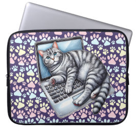 Funda Para Portátil Gato de portátil