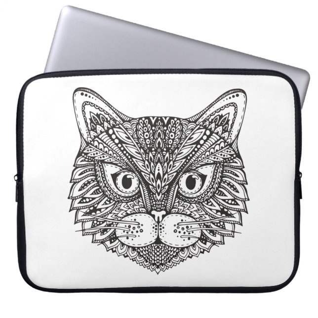 Funda Para Portátil Gato del estilo (Frente)