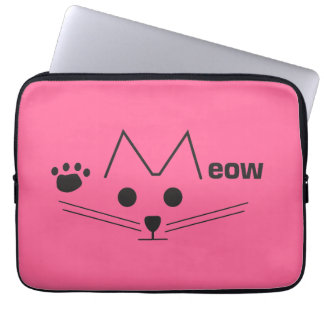 Funda Para Portátil Gato del maullido