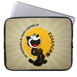 Funda Para Portátil Gato del Personalizado de historietas | 15"