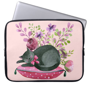 Funda Para Portátil Gato espantoso